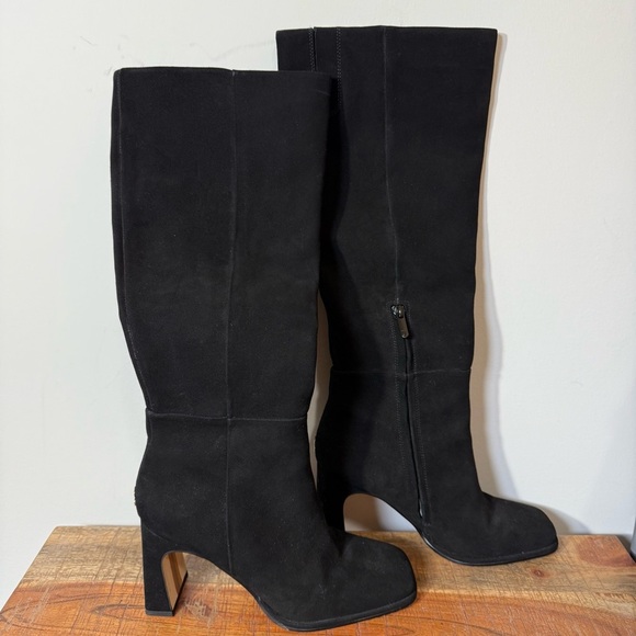Sam Edelman Elegant Black Tall Heeled Boots, Women’s 7 - Picture 1 of 9